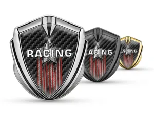 Auto Marca Badge Universale Lucido Metallico Marchio